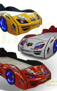 20 مدل تخت خواب ماشینی رنگ دلخواه پسرانه و دخترانه