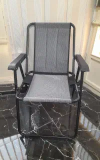 صندلی تاشو ده فنره فوم دار