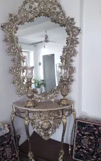 آینه و شمعدان