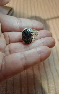 انگشترسنگ حدید۹۲۵