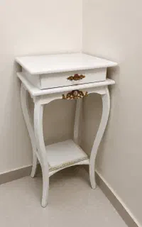 میز تلفن چوبی