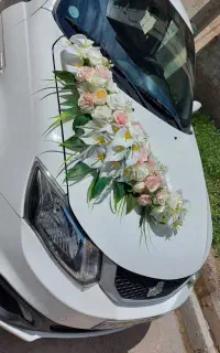 گل آرایی ماشین عروس