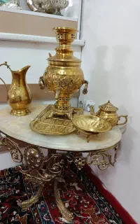 سماور برنجی