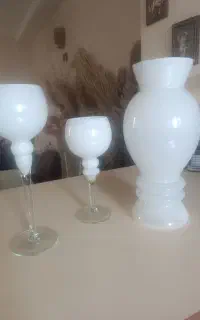 گلدان و شمعدان