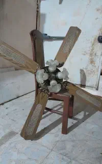 پنکه سقفی دارای لوستر