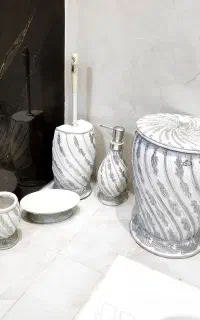 ست سرویس بهداشتی ۵ تیکه همراه آینه