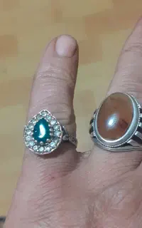 دو عدد انگشتر دستساز