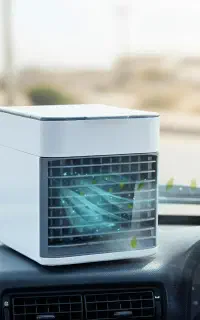 کولر آبی مینی رومیزی/ سبک، کم‌صدا و کاربردی/خنک