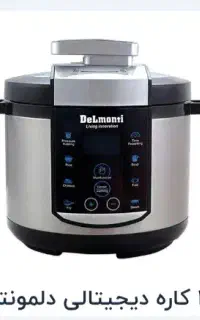 زودپز و پلوپز ۱۳ کاره دلمونتی