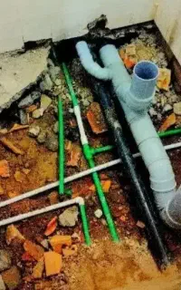 لوله کشی آب وفاضلاب وتعمیرات وبرشکاری ودریل تخریب