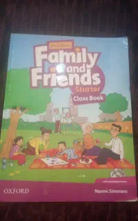 کتابه انگلیسی   Family and Friends