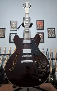 گیتار الکتریک Semi-Hollow Body طرح gibson تو خالی