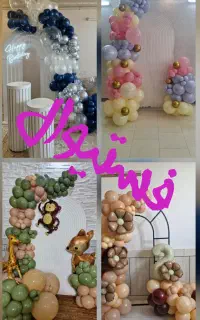 بادکنک آرایی در خمینی شهر و اصفهان فستیوال