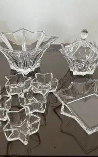 ظرف کریستال ستاره