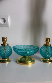 ست سه تیکه جاعودی و جاشمعی