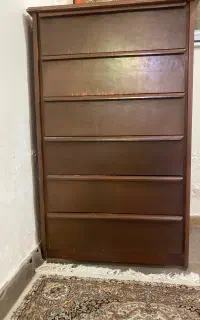 دراور چوبی 6 طبقه