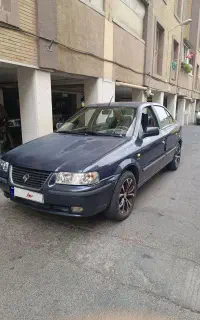 سمند LX EF7 مدل ۹۶  بی‌رنگ