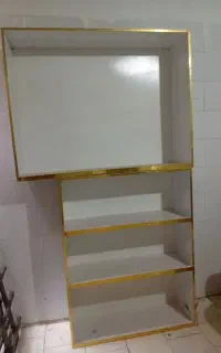 قفسه ام دی دف ویترین mdf