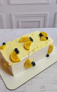 کیک خامه ای