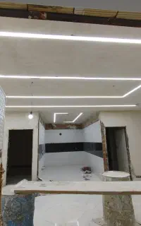 برقکاری - سیم کشی و اجرای نورپردازی - لاین نوری