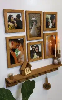 قاب عکس چوبی تولیدی قاب چوبی
