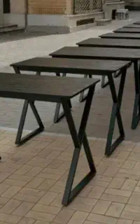 میز تحریر و کامپیوتر مدل ضربدری