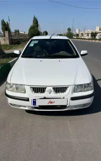 سمند ساده سفید ۱۳۸۹