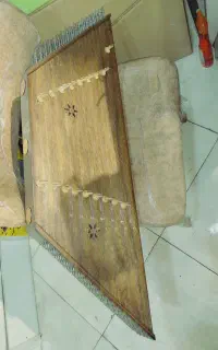 سنتور چوب گردو خاتم کاری شده delnavaz