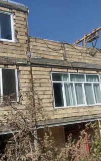 نمای ساختمان اپارتمان کافه و منزل