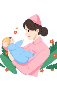 پرستار دختر ۱۰ ماهه