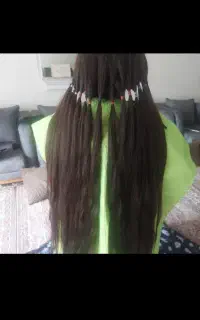 موهای رنگی و خام بالای ۶۰ سانت