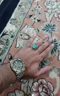 انگشتر فیروزه درجه یک
