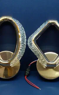شب خواب آباژوری دیواری کریستالی  ۳حالته