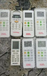 انواع کنترل تلویزیون 600 وکولر 900 اصلی استوک و نو