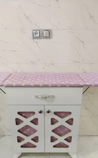 میز چرخ خیاطی دوکاره