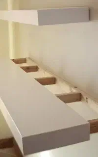 شلف دیواری با جنس ام دی اف در ابعاد مختلف