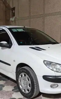 206 رنگ سفید مدل 1400
