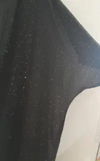 رو پوش مشکی حریر