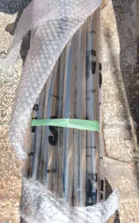 میل پرده پانچ استیل