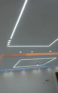 کناف سقف کاغذب لاین نوری نقاشی