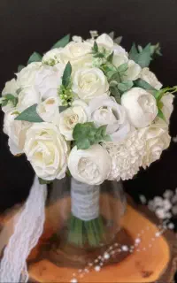 دسته گل عروس