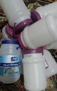 دبه ماستی خالی تمیز