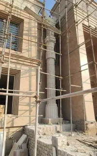سنگ کاری نما،کاشی کاری،اسلب کف و بدنه