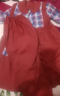 مانتو شلوار دبستان  کلاس اول ودوم