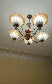 لوستر پنج شاخه 3 عدد