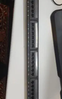 هاب سوئیچ شبکه گیگابیتی و پچ پنل