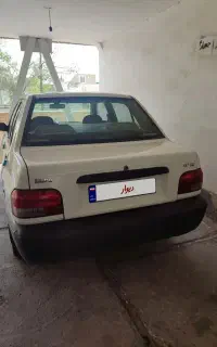 پراید سفید 95