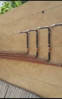 لوله کشی گاز و آتش نشانی