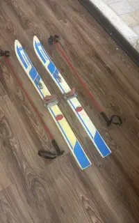 فروش چوب اسکی آلمانی سالم در حد نو