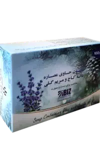پک ۳ عددی صابون دست و صورت دانه کاج و مریم گلی